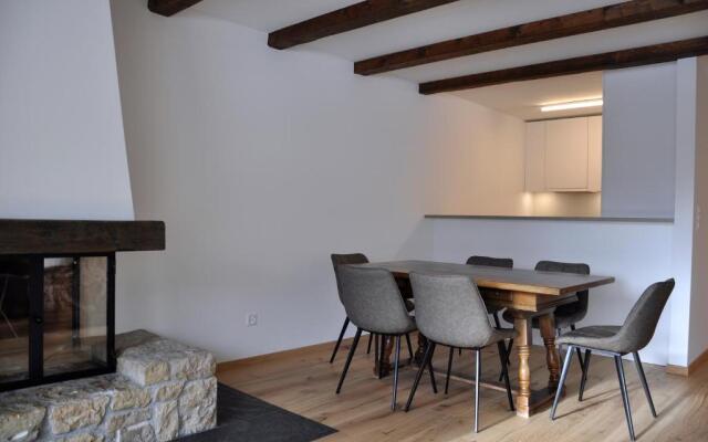 !NEW! Modern crossing apartment facing Piz Rosatsch