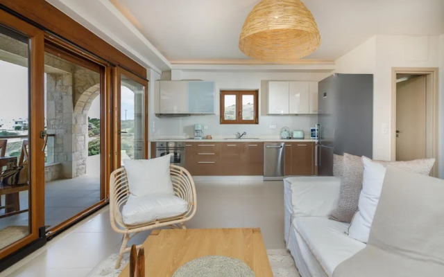 Europa Villa in Crete With Pool Amazing Seaview