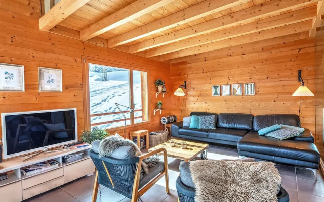 Stylish Chalet With Sauna in Heremence – Guest Rooms – Hérémence