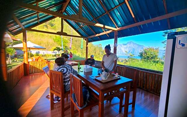 Batur lake view