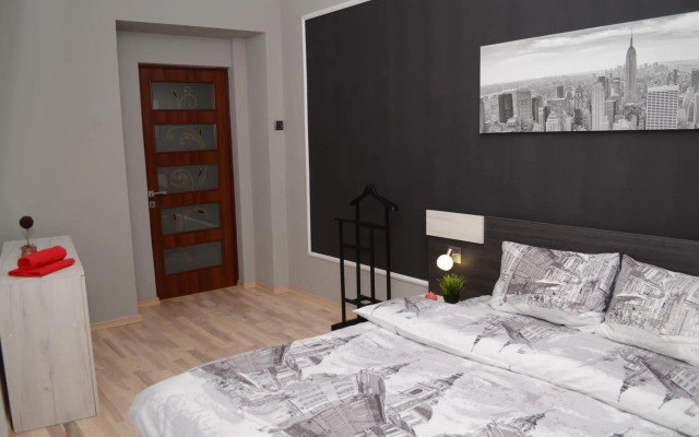 Modern Red Apartment