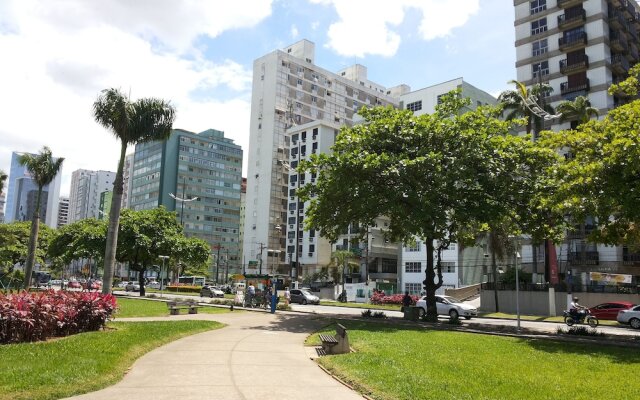 Apartamento em frente a Praia Santos