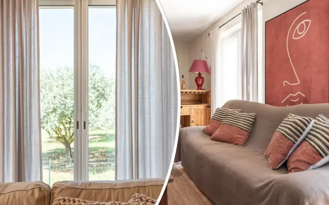 French Bastide, Located in an Olive Grove