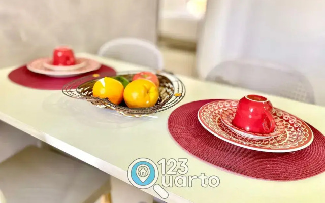 Gold Flat Cabo Branco by 123Quarto Hospedagem