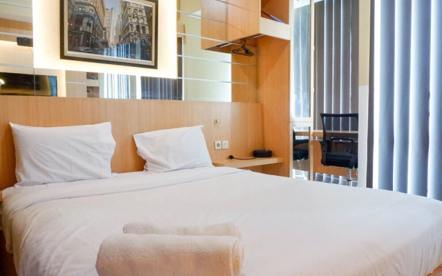 Cozy Studio With City View At Tamansari Papilio Apartment