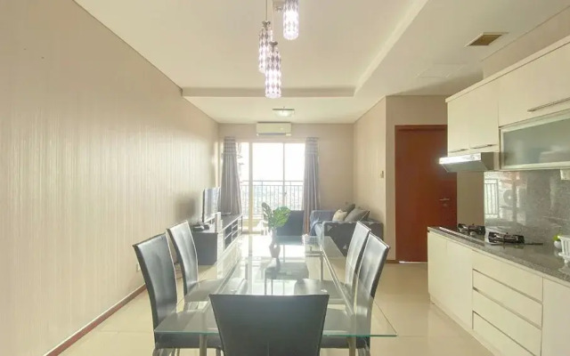 Spacious And Good 3Br At Thamrin Residence Apartment