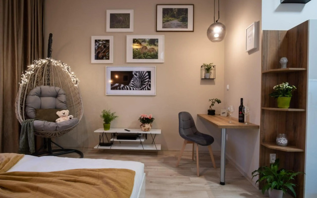 ⭑ Comfy VIP studio in the center with Netflix