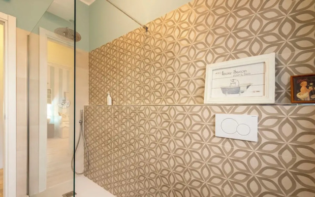 Stylish flat balcony near Rapallo Castle