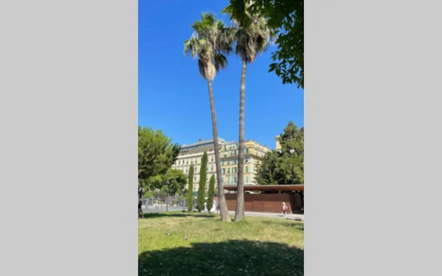 Spacious 3 BR flat Nice center - magnificent view-parking