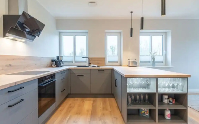 Moderne Doppelhaushalfte in Niebull