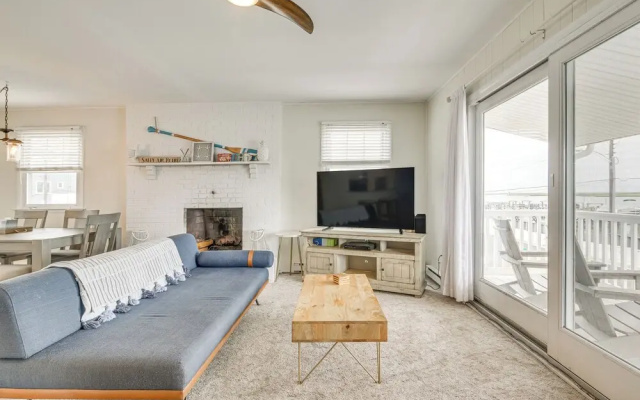 Waterfront Brigantine Home, Walk to Beach!