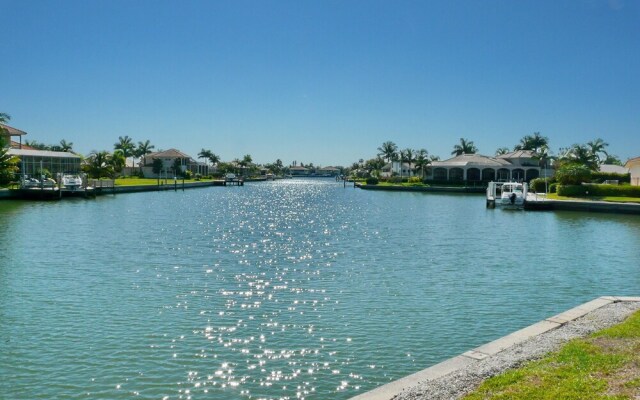 Waterfront Home on key lot With Pool, spa and Views