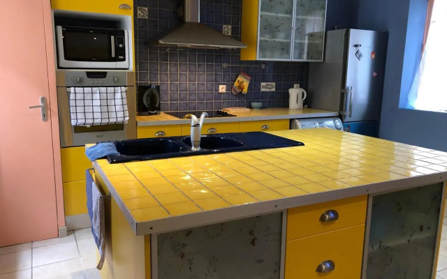 Romantic house - entrance to the medieval castle