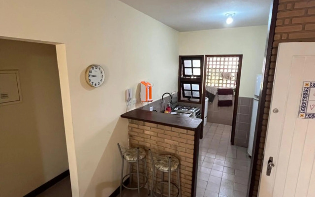 Apt TOTA 3 min Praia grande piscina e churrasqueira