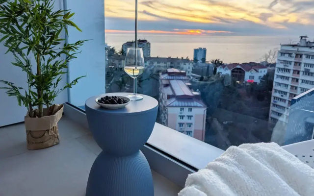 With sea view