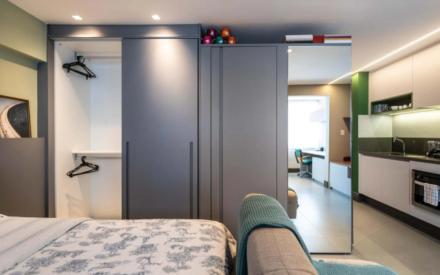 Pinheiros Faria Lima, Novo, 38M2, WIFI500MB