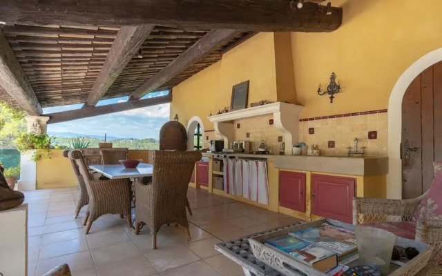 Provencal in a Height Overlooking Greenery