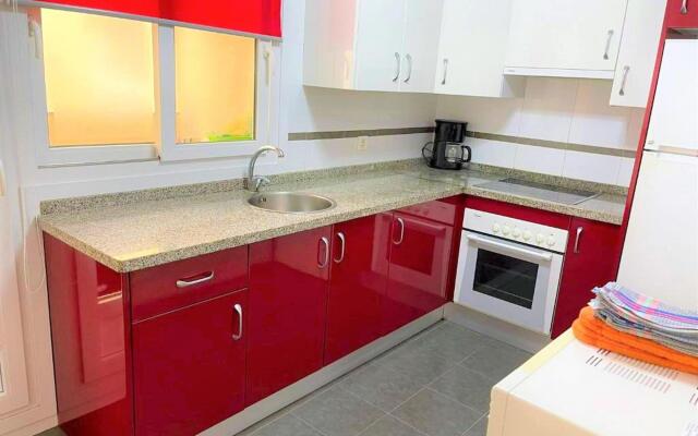 Pleasant apartment in Almerimar with shared pool