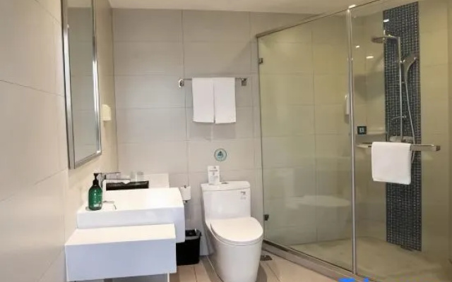 Homeinn Selected Hotel (Changzhou Zouqu Taifu Times Square Lingjiatang Logistics Center) – Bathroom – Changzhou