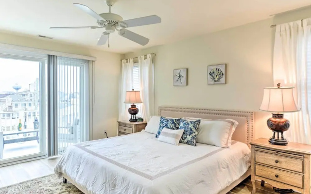 Sunny Brigantine Townhome: Walk to Beach
