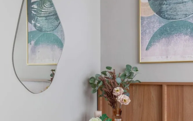 HOLT’s Sublime Minty Green 1BR on the Park