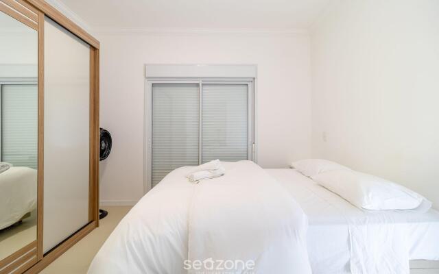 Lindo apto com churrrasqueira em Floripa IBE104