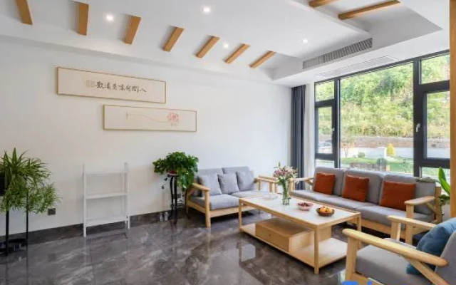 Cloud Summer Blossom - 180° Mountain Stream Retreat - Starry Pool Villa Resort – Restaurant – Huzhou
