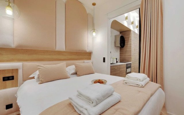 Charming Apartment - 1br/4p - AC - Marais