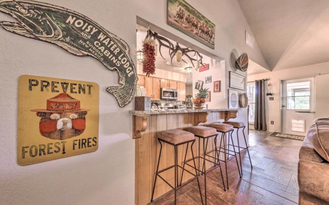 Ruidoso Getaway w/ Deck, Golf Course Views!