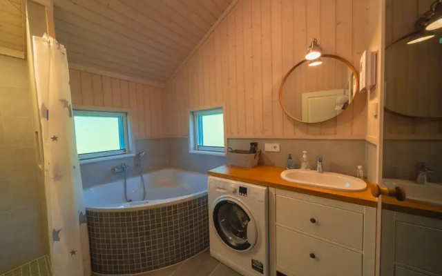 Ferienhaus Nordlys mit Sauna am Dummer See