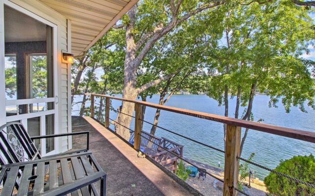 Waterfront Sunrise Beach Home w/ Fire Pit & Dock!