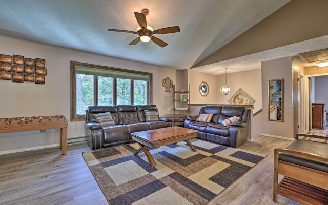 3 Mi to Kalahari: Pocono Mountain Home w/ Fire Pit