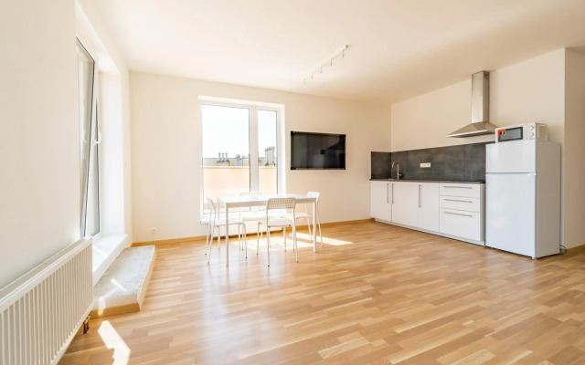 Penthouse with panoramic city view in Elite Rezidence