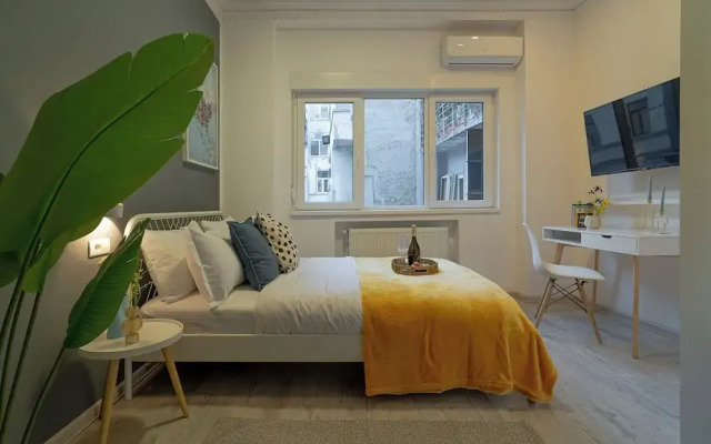 Central 4BR Flat - 2 Units Combined with Balconies, Near Cismigiu, 2 Kitchens & 2 Baths