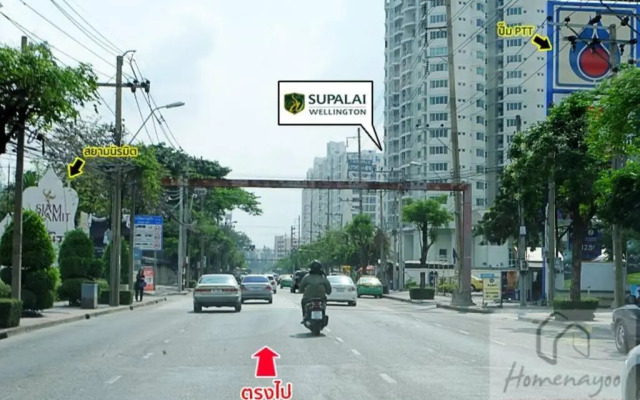 Penthouses 2Bedrooms @MRT Huai Khwang 会说中文