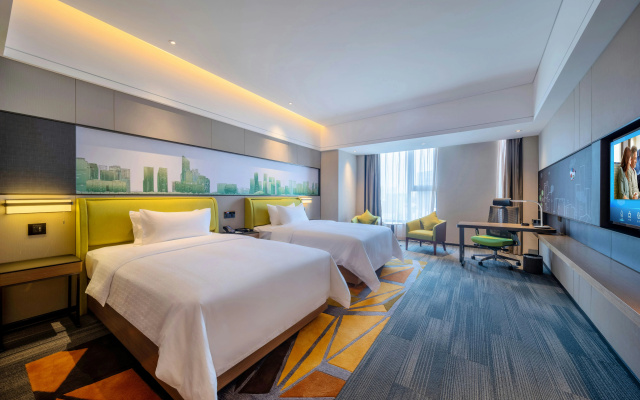 Hampton by Hilton, LingPing High Speed Railway Station, Hangzhou – Guest Rooms – Jiaxing