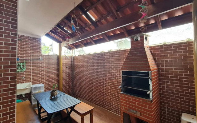 Apartamento Ubatuba com área gourmet