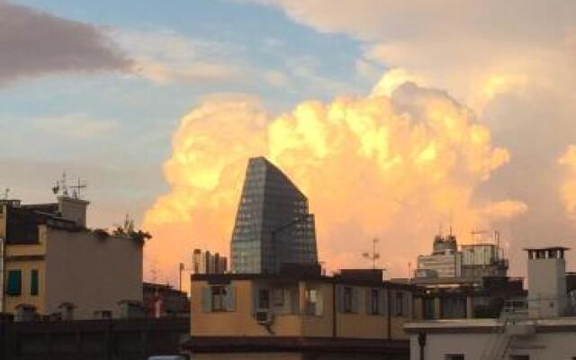 Roof terrace flat