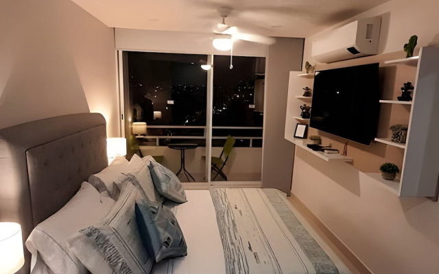 Apto Moderno 3 Hab-Agua 24-7-Central-AC