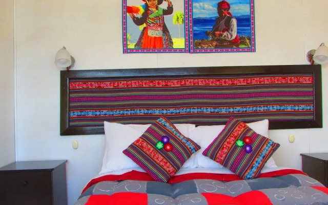 Uros Floating Home Titicaca