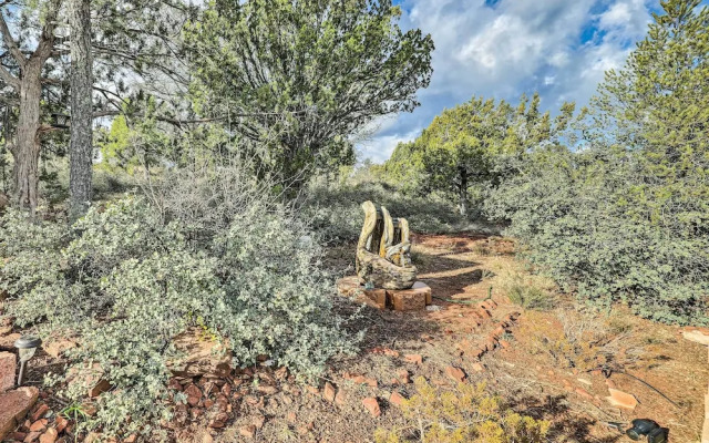 Gazebo & Fire Pit: Pet-friendly Payson Home!