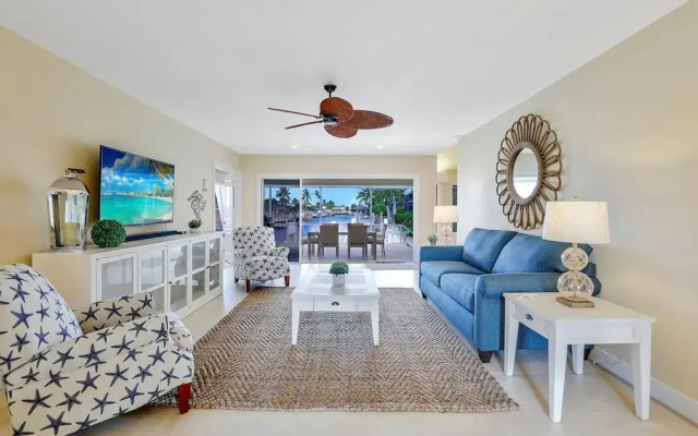Waterfront Home With Pool and Foosball Table
