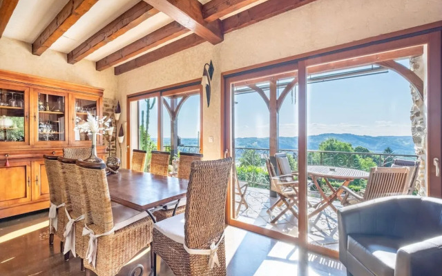 Stone House With Pool and Garden