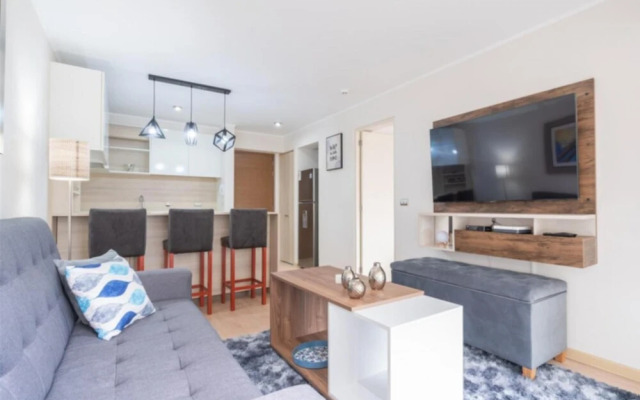 Modern 1Br New Flat w Terrace Pool Gym