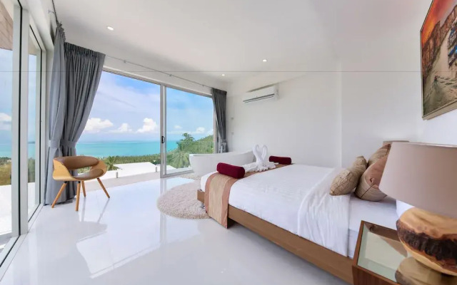 Villa Iroxa with Panoramic Sea View