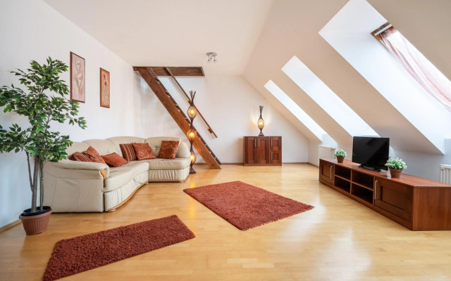 Beautiful apartment with parking garage & AC