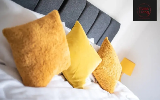One Bedroom Apartment by Klass Living Serviced Accommodation Coatbridge - Albion Apartment with Wifi and Parking