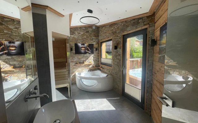 Attractive Chalet With Sauna