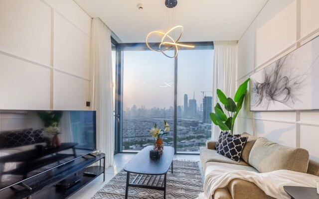 Manzil - Sleek 1BR nr Downtown w Burj views