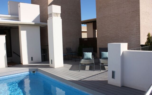 Penthouse With Private Pool Near Beach